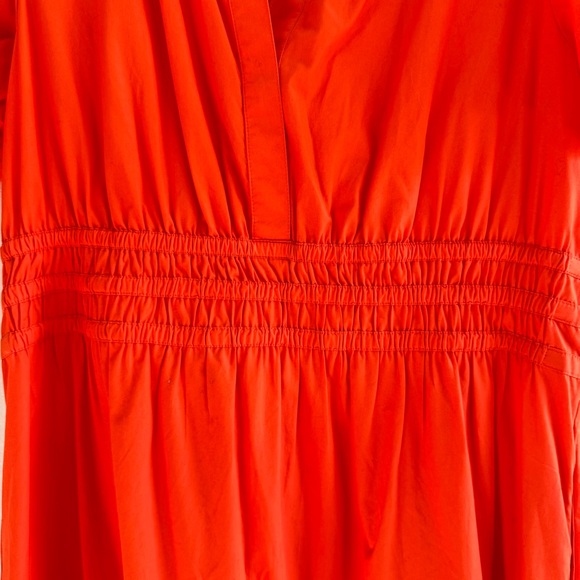 Quince 100% Organic Cotton Poplin Tiered Maxi Dress size Large - Picture 6 of 13